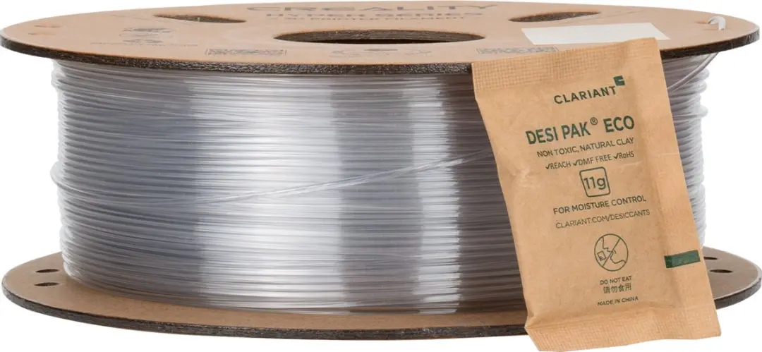 Creality Hyper PETG Filament - 1,75mm - 1kg - Transparant - afbeelding 4 van 6