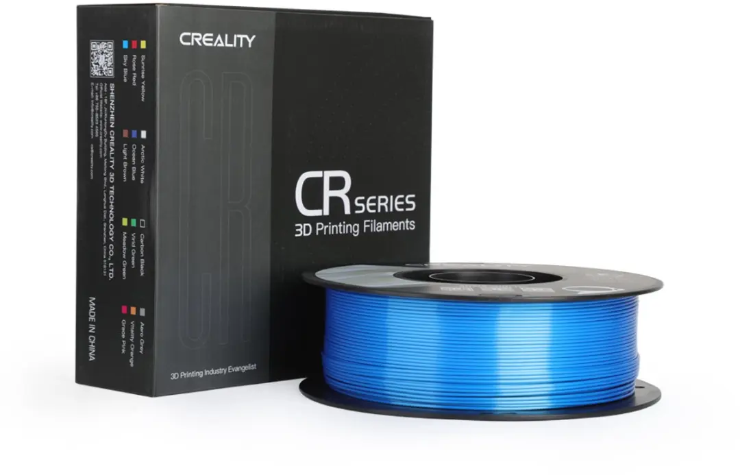 Creality CR-PLA Silk Filament - 1.75mm - 1kg - Blauw - afbeelding 2 van 6