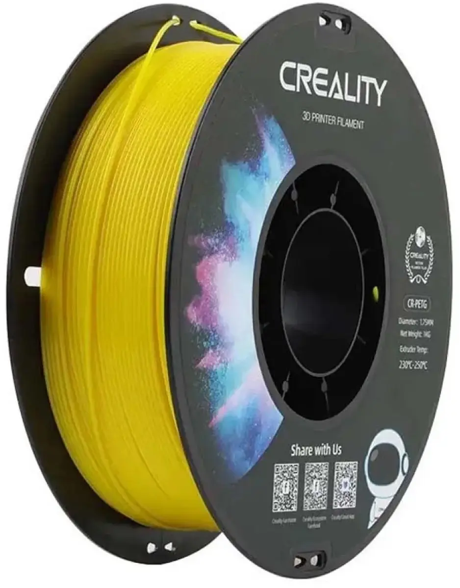 Creality CR-PETG 3D-printerfilament 1,75mm 1kg - Geel - afbeelding 4 van 5