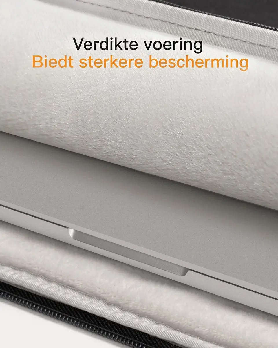 Inateck LB01005-14 Laptoptas 14 inch - Zwart - afbeelding 5 van 6