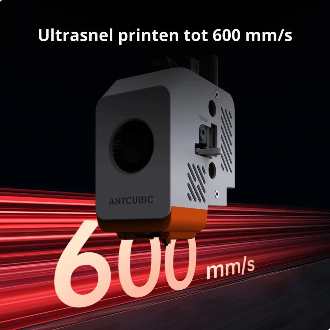 Anycubic Kobra S1 Combo 3D-printer - 250x250x250mm - Zwart - afbeelding 6 van 6