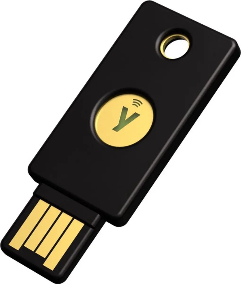 5-Pack Yubico FIDO2 U2F Security Key NFC