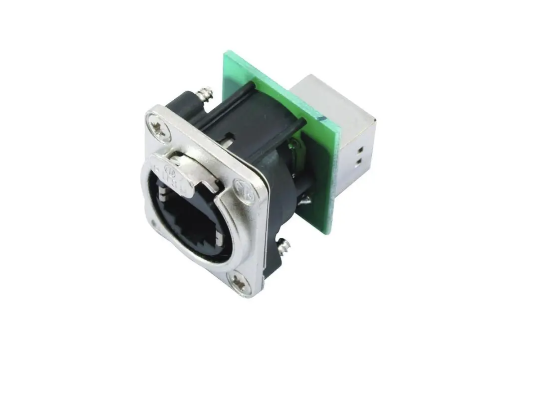 Neutrik etherCON NE8FDP RJ45-dataconnector - Nikkel - afbeelding 2 van 6