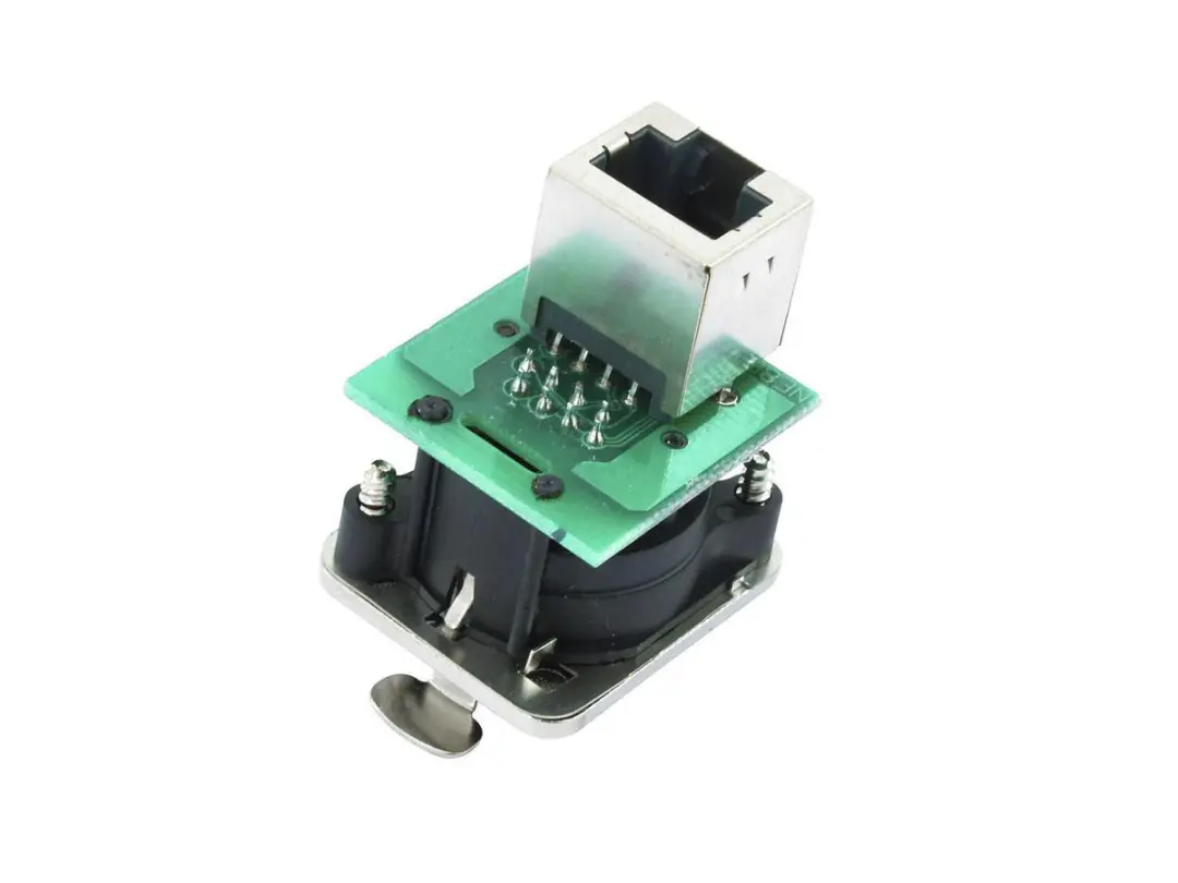 Neutrik etherCON NE8FDP RJ45-dataconnector - Nikkel - afbeelding 3 van 6