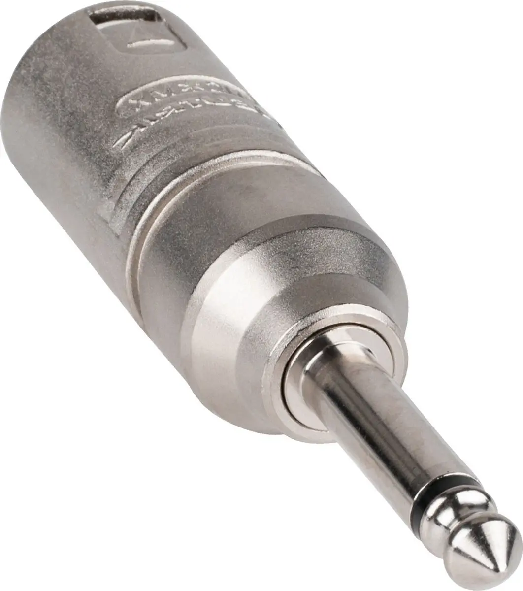 Neutrik NA2MP XLR-adapter 6,35mm Jack Mono