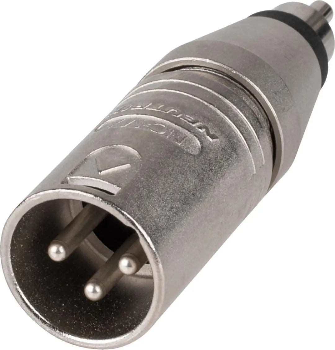 Neutrik NA2MPMM XLR male - RCA male adapter - afbeelding 5 van 6