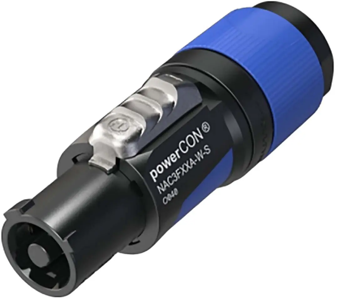 Neutrik powerCON NAC3FXXA-W-S Netstekker 16A