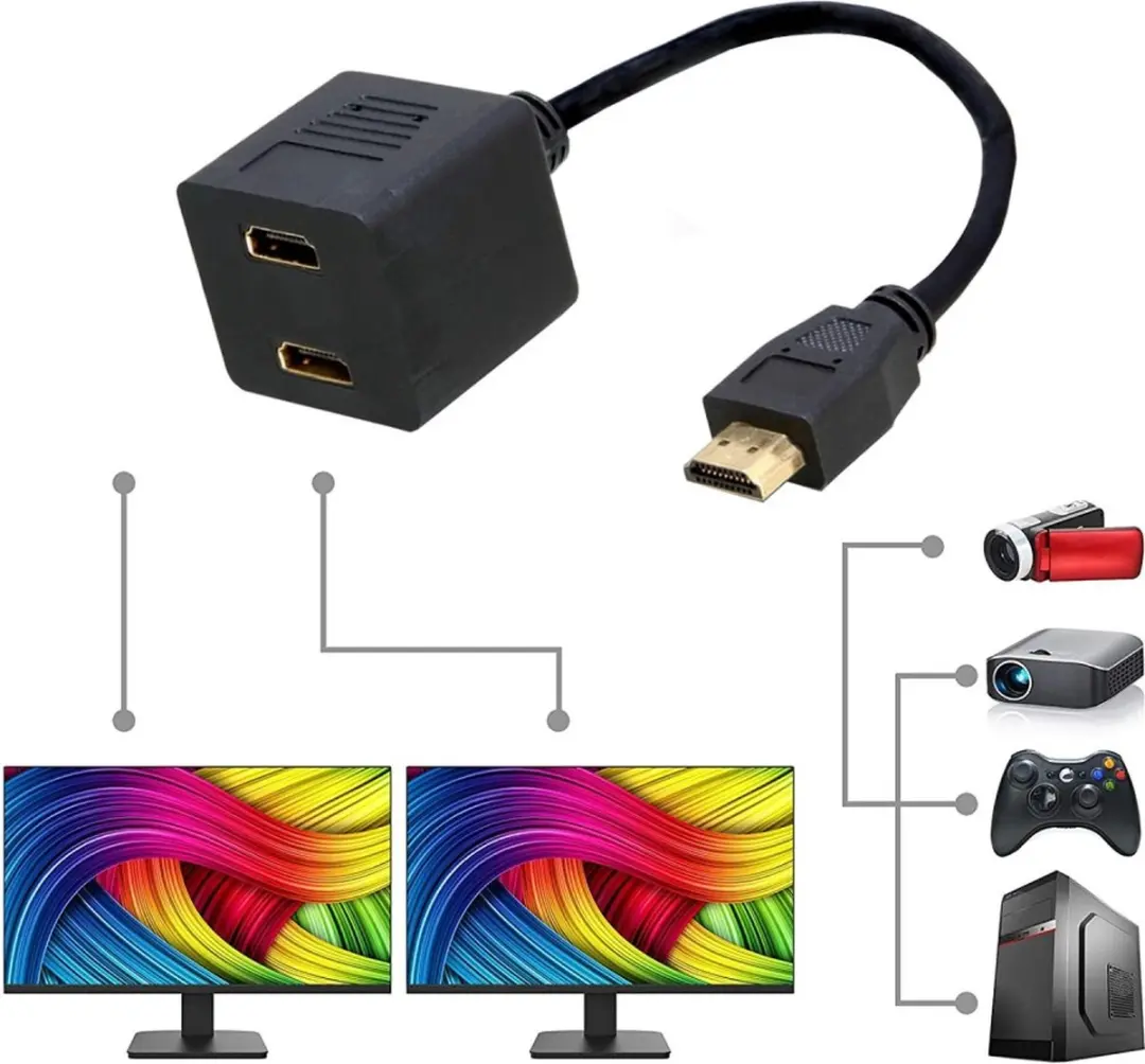 Techly ICOC-HDMI-F-002 HDMI Adapter