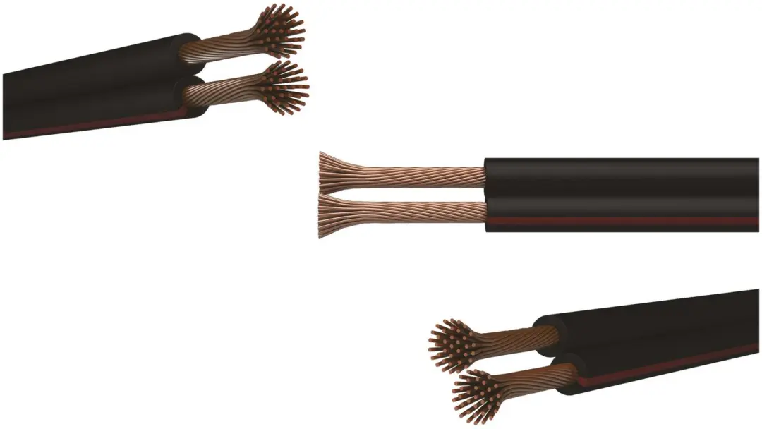 EMOS Ongeschermde tweedraads kabel 2x0,35 mm zwart/rood, 100 m, S8230 - afbeelding 5 van 6