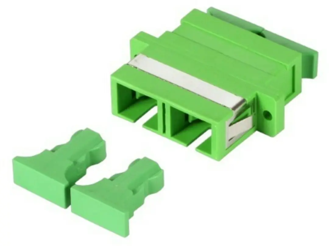 Danicom Singlemode koppeling SC-SC duplex groen