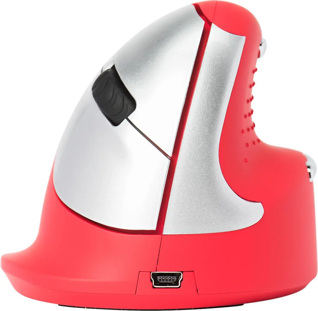 R-Go HE Sport ergonomische muis, verticale muis, voorkomt RSI, medium (handlengt