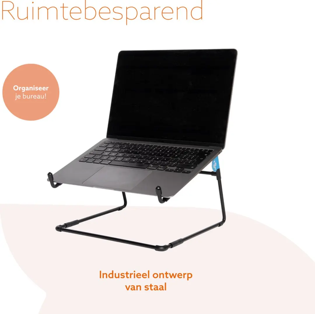 R-Go Tools Steel Laptopstandaard RGOSC020BL - Zwart - afbeelding 5 van 6