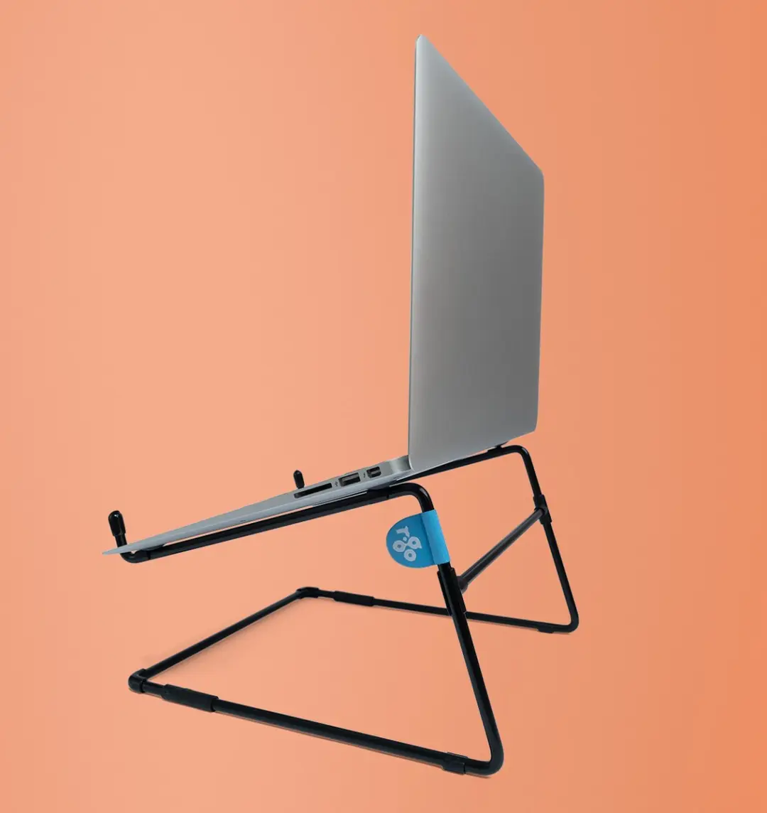R-Go Tools Steel Laptopstandaard RGOSC020BL - Zwart - afbeelding 2 van 6