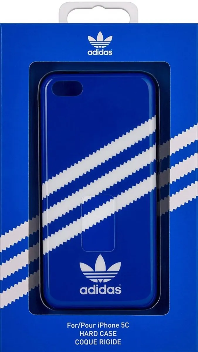 adidas Hard Case iPhone 5C - Blauw/Wit