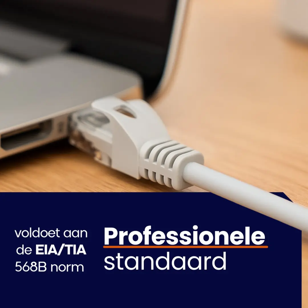 Danicom DC-C60-015 CAT6 UTP Patchkabel 1,50m - Zwart - afbeelding 2 van 6