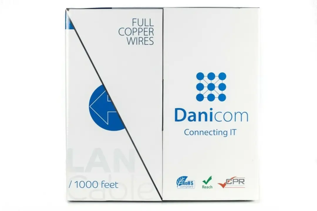 Danicom DC-FTP6-305-FCA CAT6 FTP Netwerkkabel 305m - Grijs - afbeelding 2 van 4
