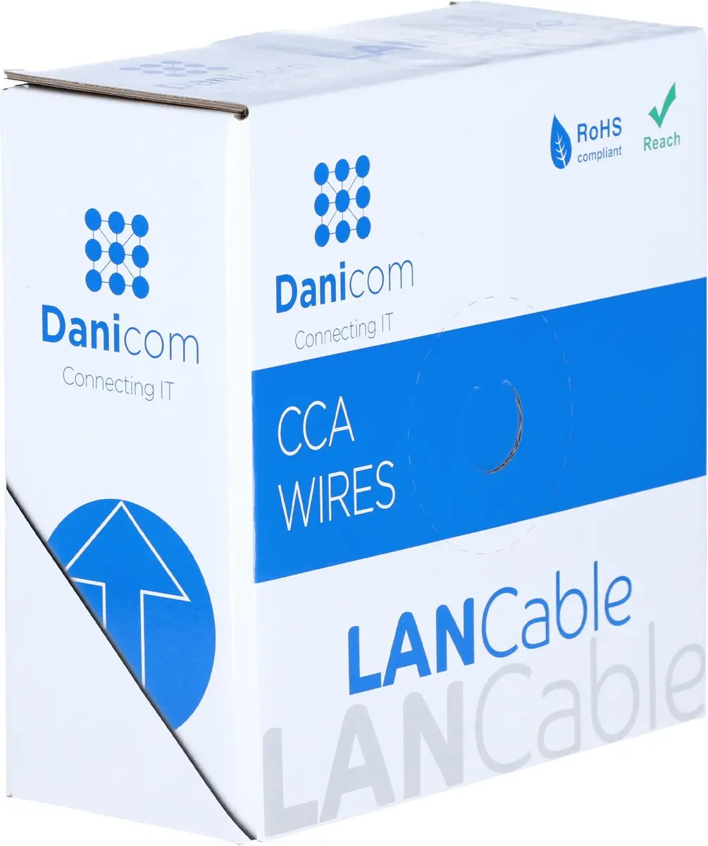 Danicom DC-SFTP6CCA50S-GRY Netwerkkabel
