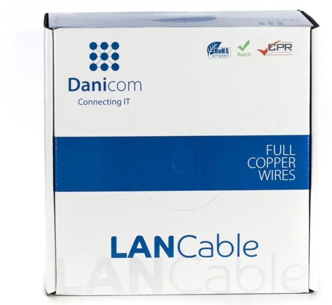 Danicom DC-SFTP6A-100S-DCA CAT6A Netwerkkabel - Blauw - afbeelding 2 van 4