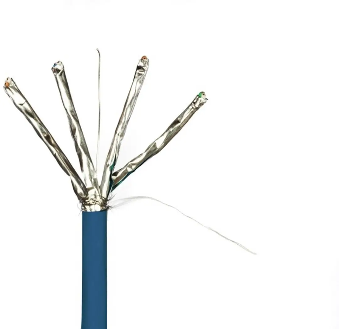 Danicom DC-SFTP6A-100S-DCA CAT6A Netwerkkabel - Blauw - afbeelding 4 van 4
