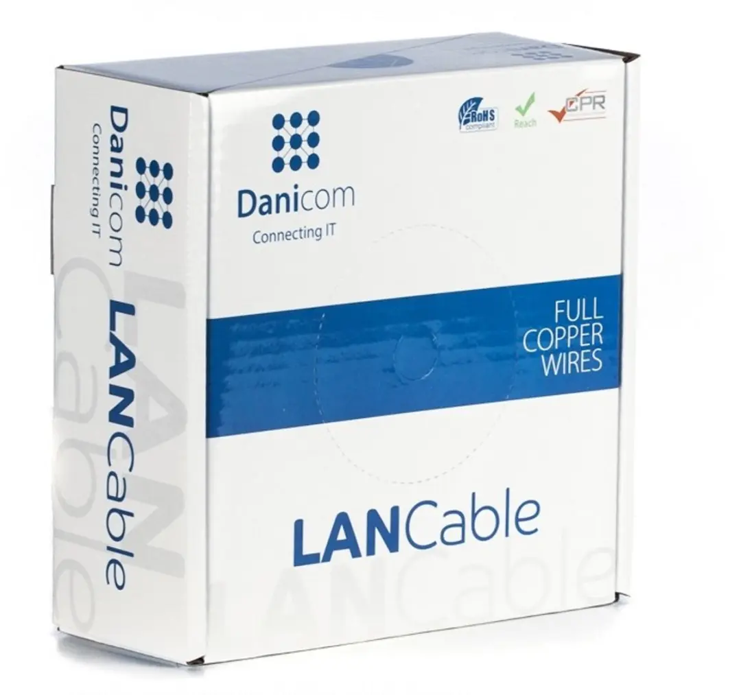 Danicom CAT5e FTP DC-FTP5E-100S-DCA Netwerkkabel