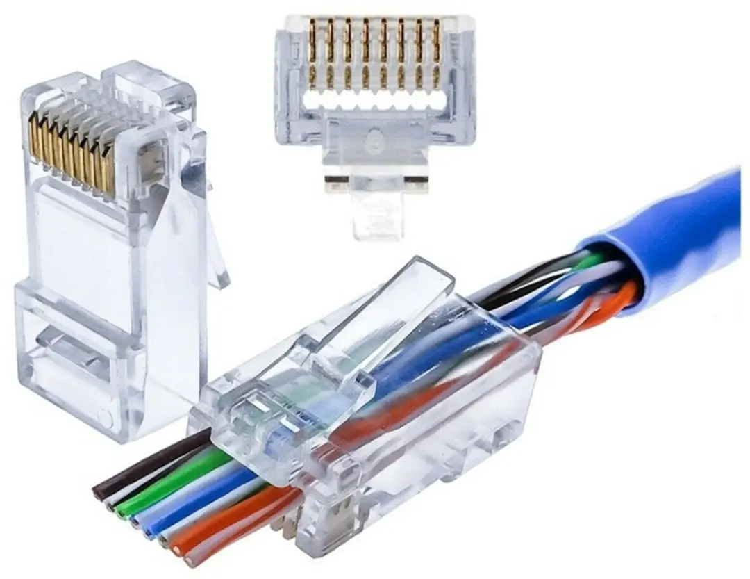 Danicom DC-RJ45-UTP5-PT-10PCE RJ45 Connector CAT5e