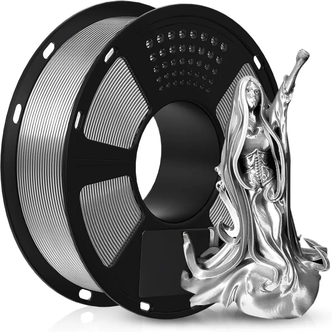 PLA Filament Zilver 1KG (Incl. Spoel) 1.75mm