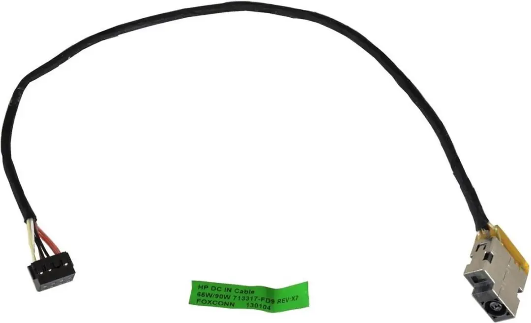 Notebook DC power jack for HP Pavilion 15 with cable CBL00360-0150, 20 cm