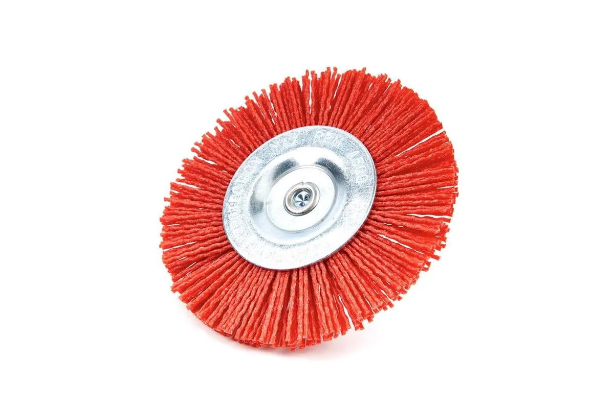 HBM Nylon Borstel 100mm - 6mm Opname