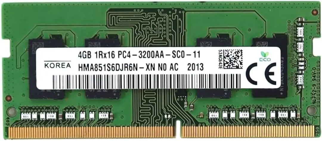 SK Hynix 4GB DDR4 Laptopgeheugen