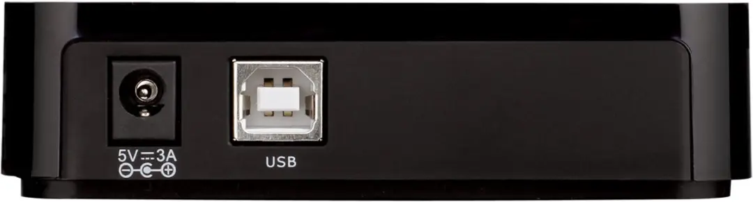 D-Link DUB-H7 USB 2.0 Hub - 7 Poorten - Zwart - afbeelding 3 van 6
