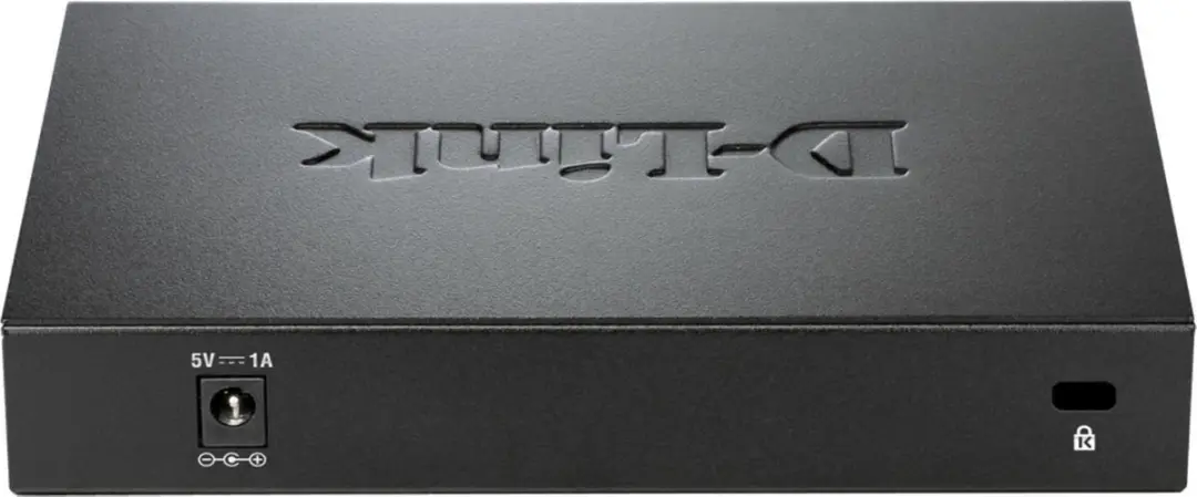D-Link DES-108 Netwerkswitch 8 Poorten - Zwart - afbeelding 3 van 5