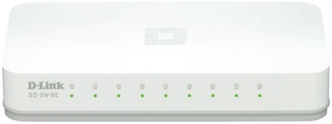 D-Link GO-SW-8E Unmanaged Netwerkswitch