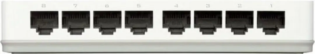 D-Link GO-SW-8E Unmanaged Netwerkswitch - Wit - afbeelding 4 van 6