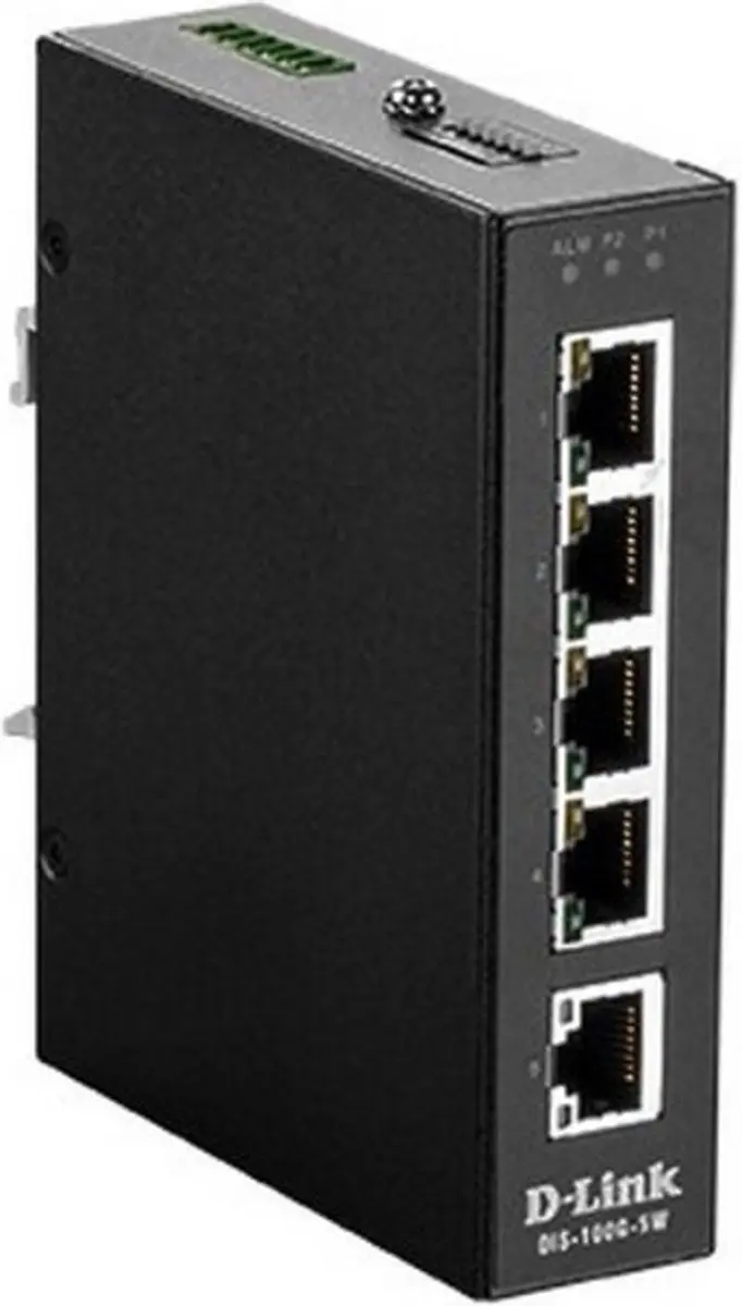 D-Link DIS-100G-5W Netwerk switch RJ45 5 poorten