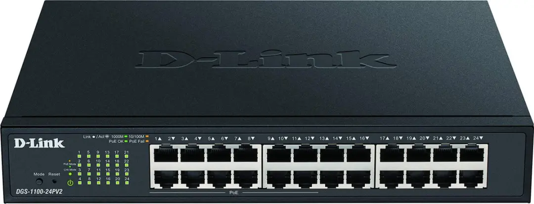 D-Link DGS-1100-24PV2/E Switch - Zwart - afbeelding 5 van 6