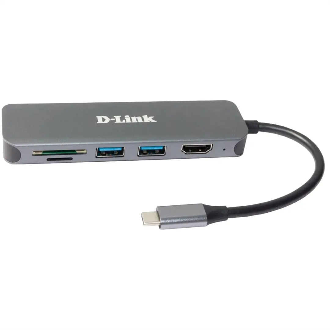 D-Link DUB-2327 6-in-1 USB-C Hub
