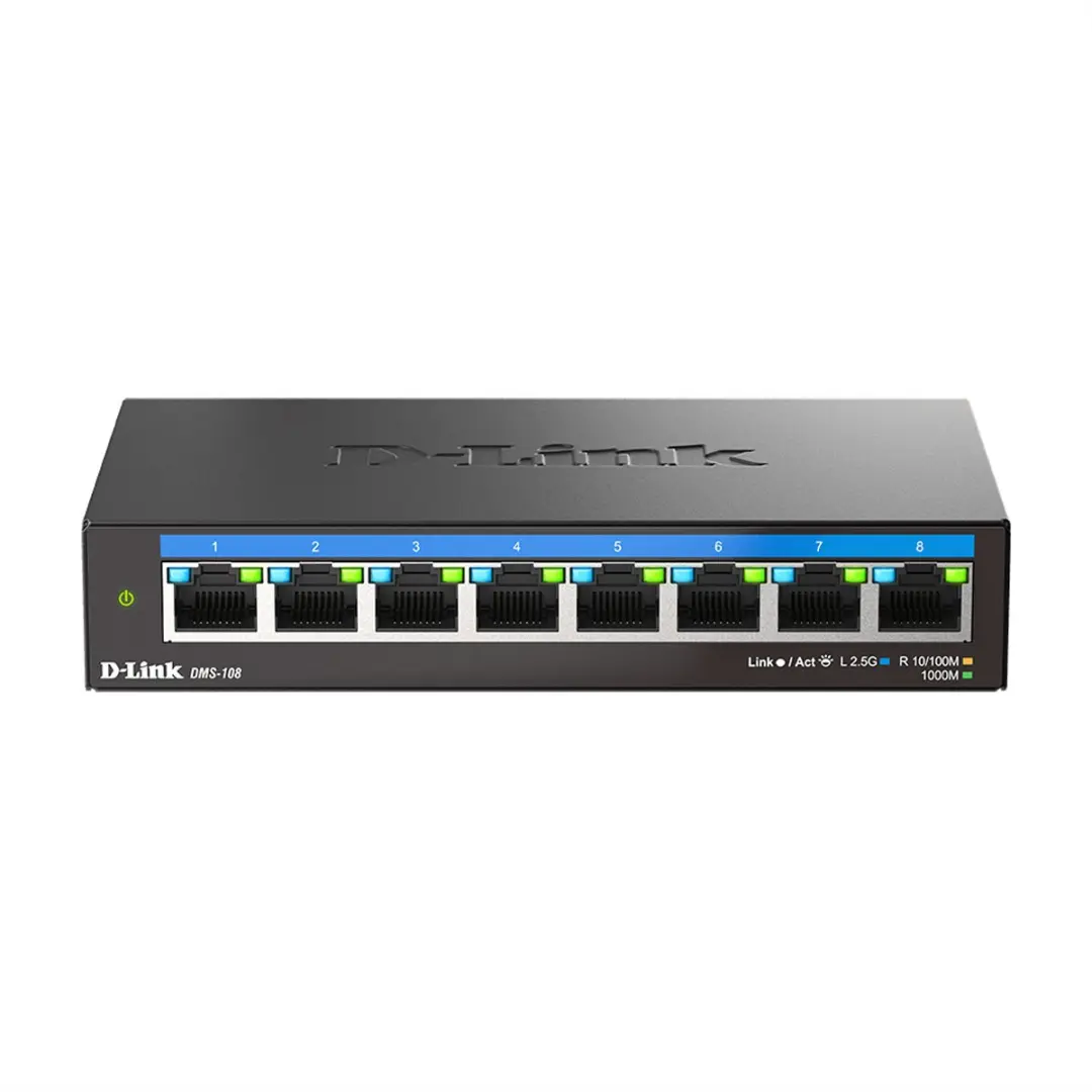 D-Link DMS-108/E Multi-Gigabit Switch