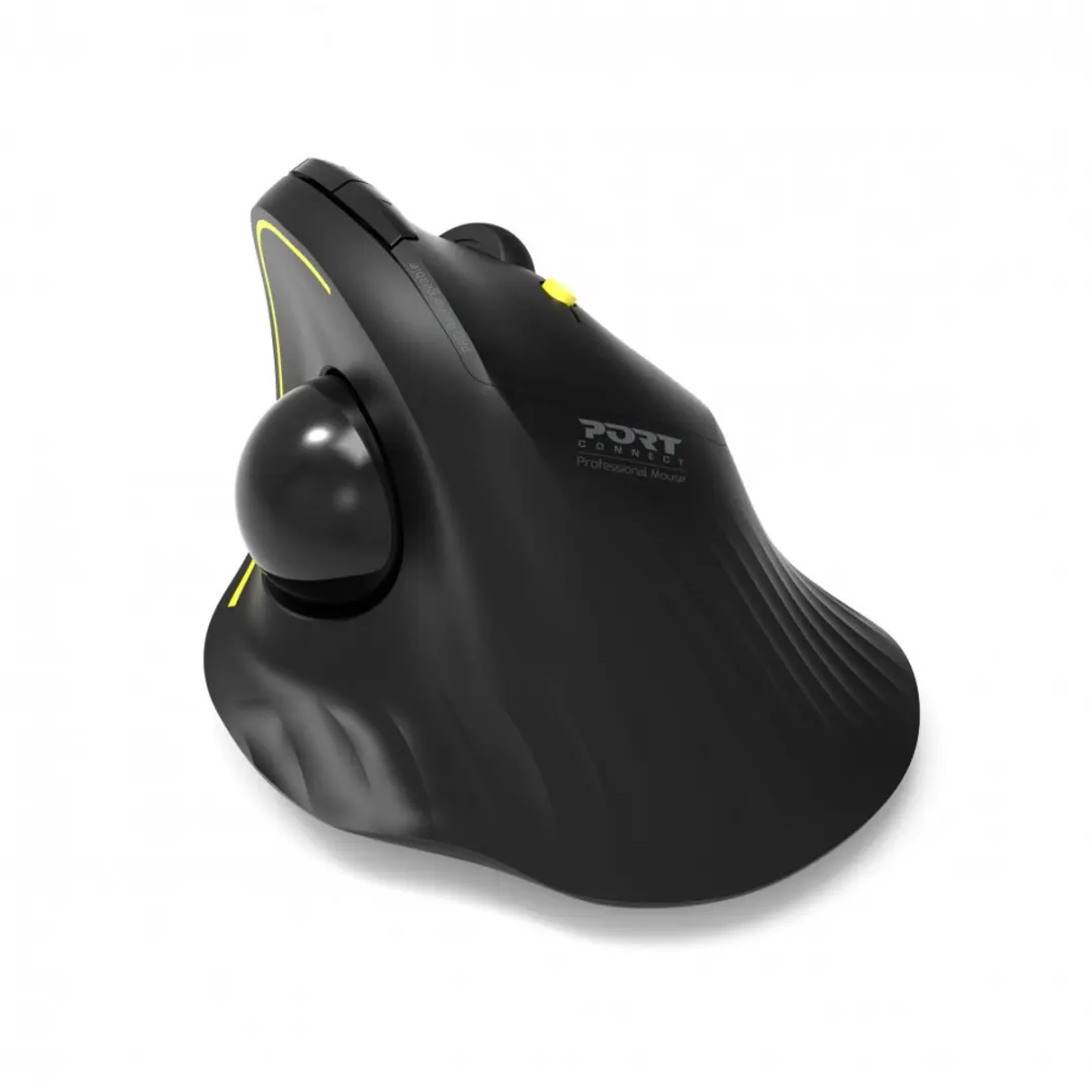 PORT Designs Port Connect 900719 Trackball Muis - Zwart - afbeelding 3 van 6