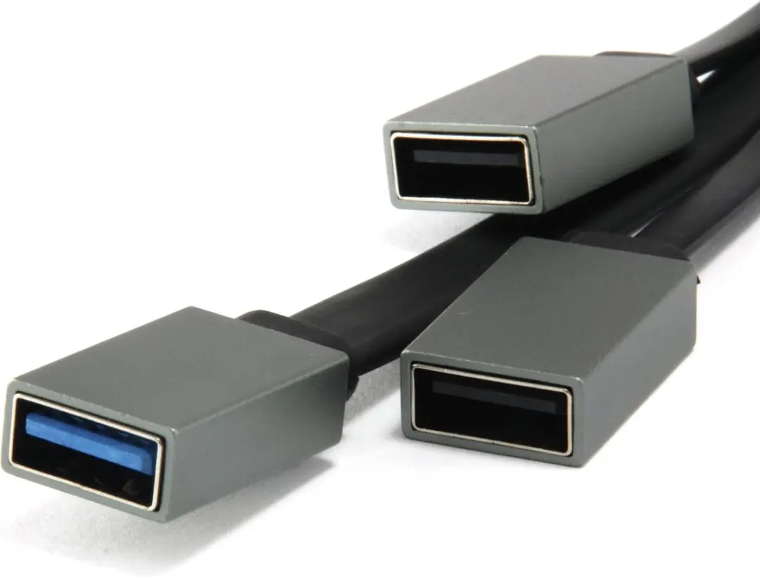 Conceptronic Hubbies HUBBIES01G USB-C Hub - Grijs - afbeelding 2 van 6