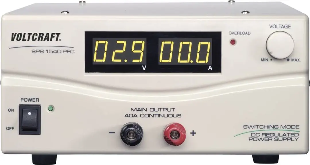 Voltcraft SPS 1540 PFC Labvoeding - 600W - afbeelding 3 van 5