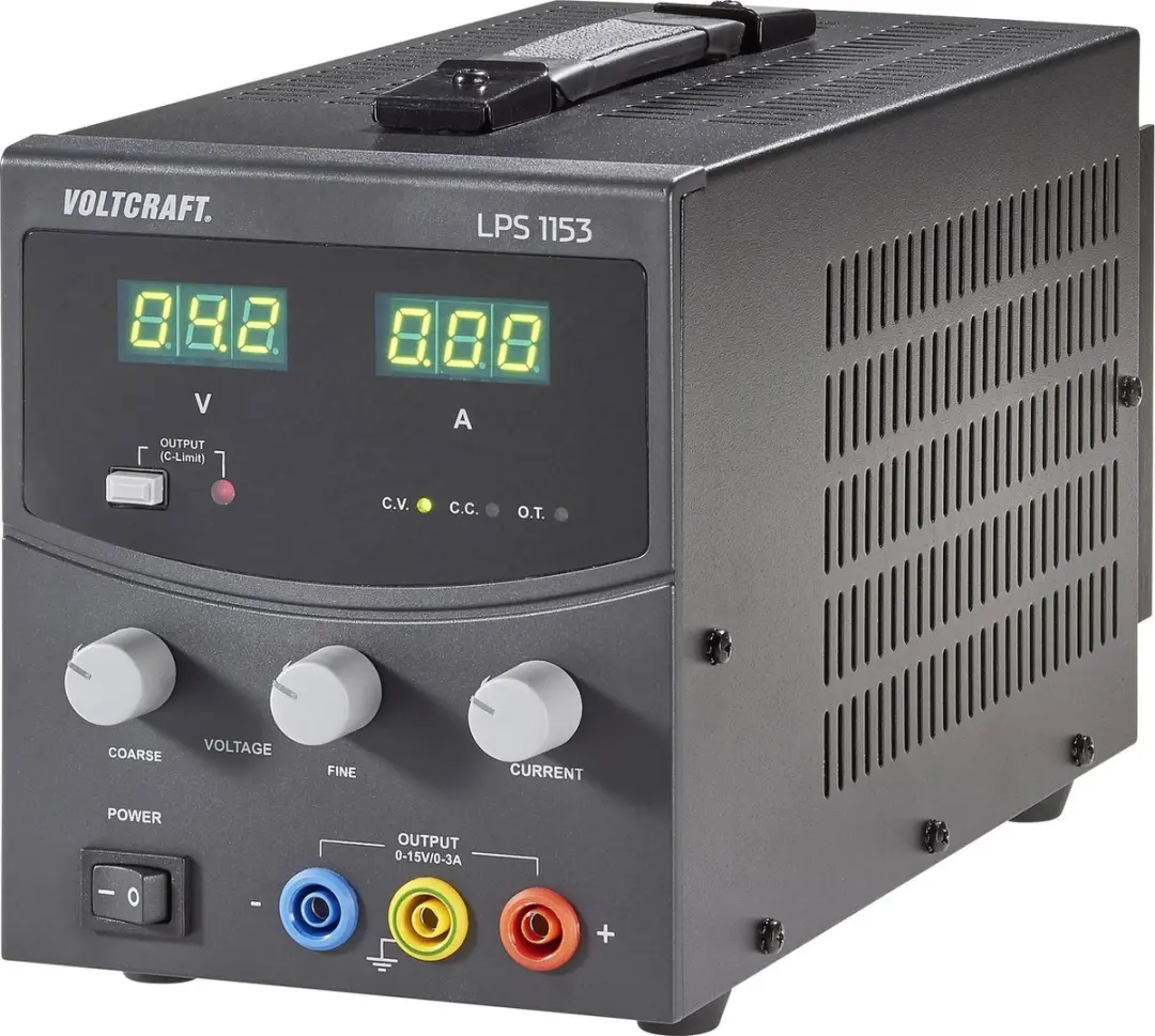 Voltcraft LPS1153 Labvoeding - 0-15V 0-3A 45W - afbeelding 4 van 5