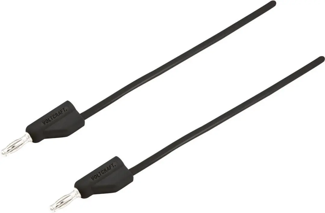 Voltcraft MSB-300 Meetsnoer Banaanstekker 4mm 1.50m - Zwart - afbeelding 6 van 6