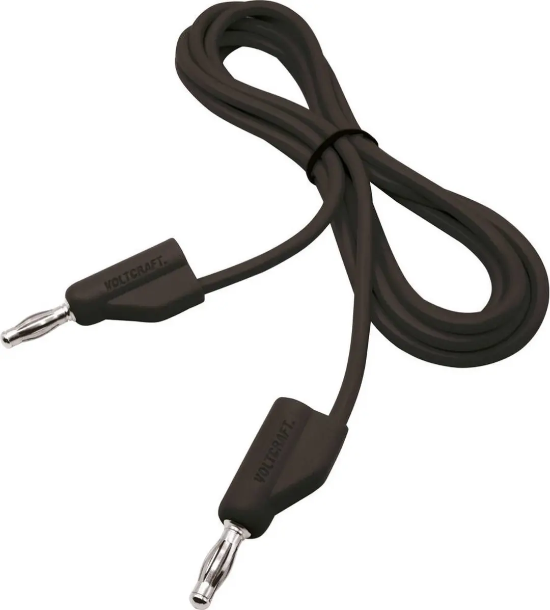 Voltcraft MSB-300 Meetsnoer Banaanstekker 4mm 1.50m - Zwart - afbeelding 2 van 6