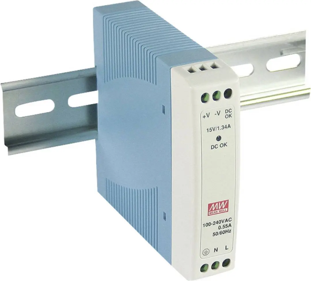 Mean Well MDR-10-12 DIN-rail netvoeding 12 V/DC 0.84 A 10 W Aantal uitgangen: 1