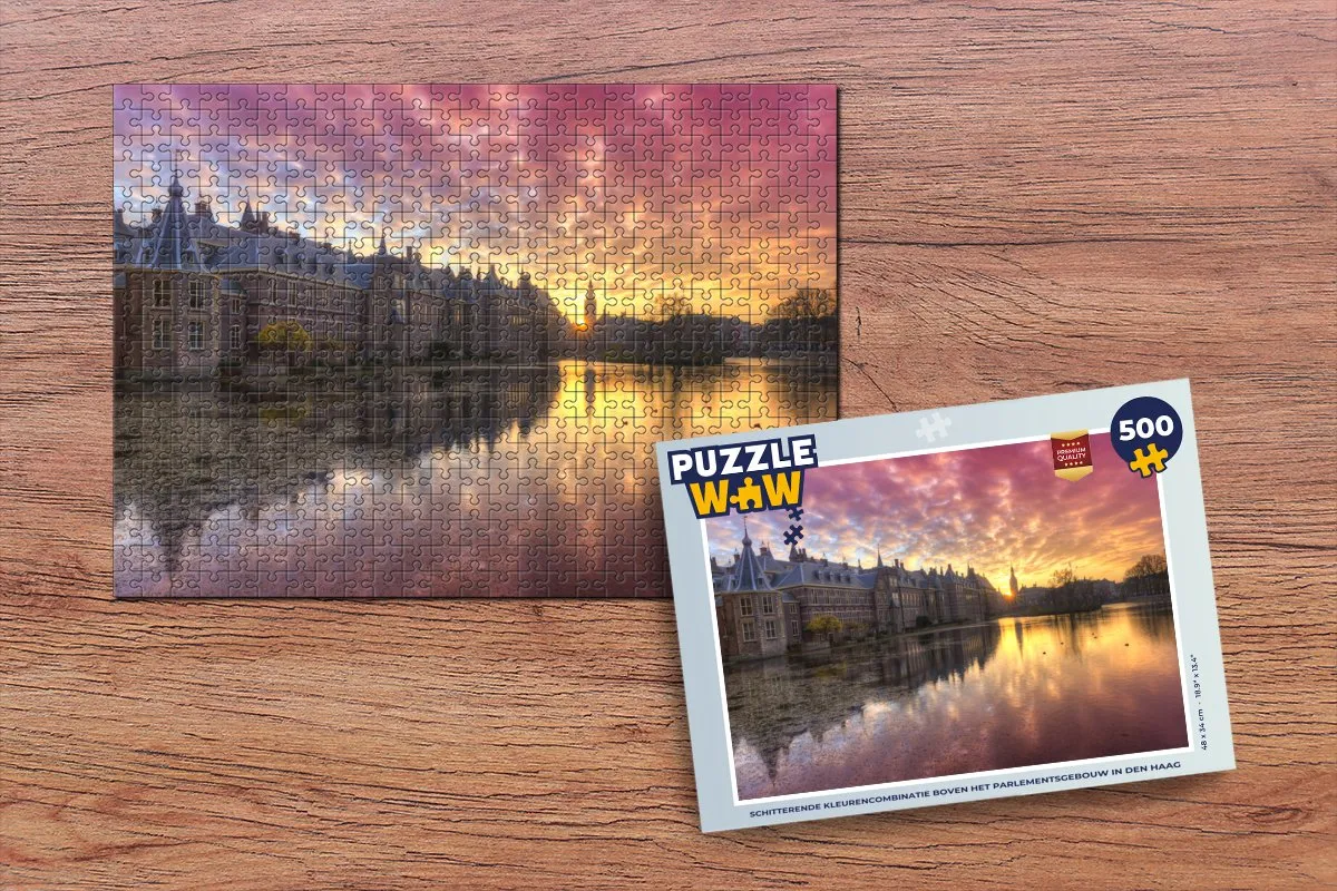 PuzzleWow Den Haag Torentje Legpuzzel 500 Stuks