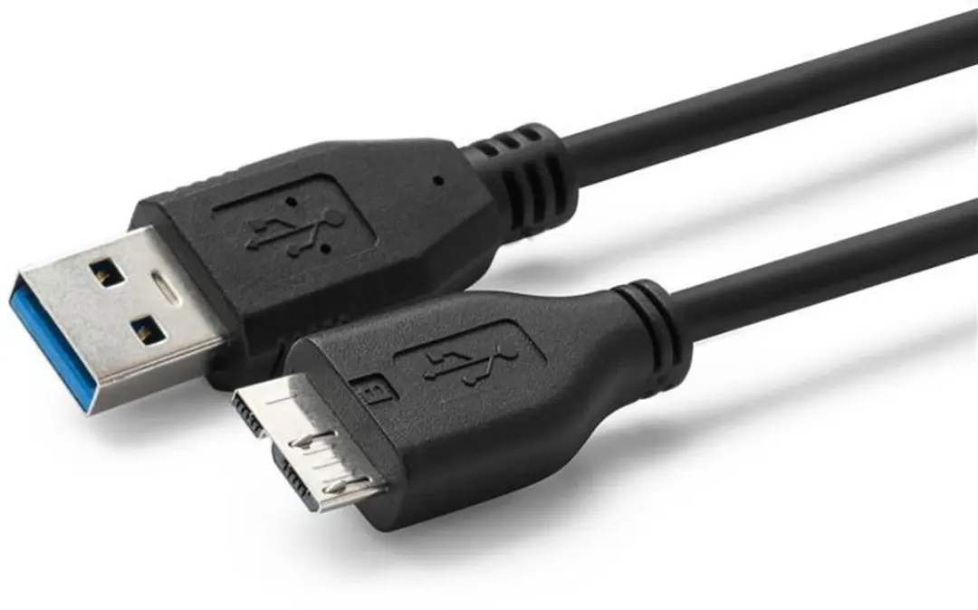 Goobay USB 3.0 Micro-B Kabel 95027 - 3m - Zwart - afbeelding 6 van 6