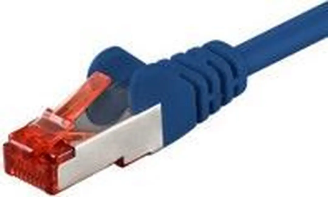 CAT6 S/FTP (PIMF) patchkabel / internetkabel 25 meter blauw