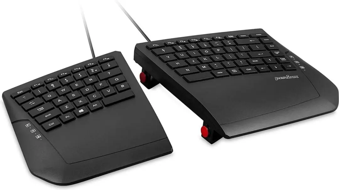 Perixx Periboard-524B Bedraad ergonomisch gesplitst toetsenbord