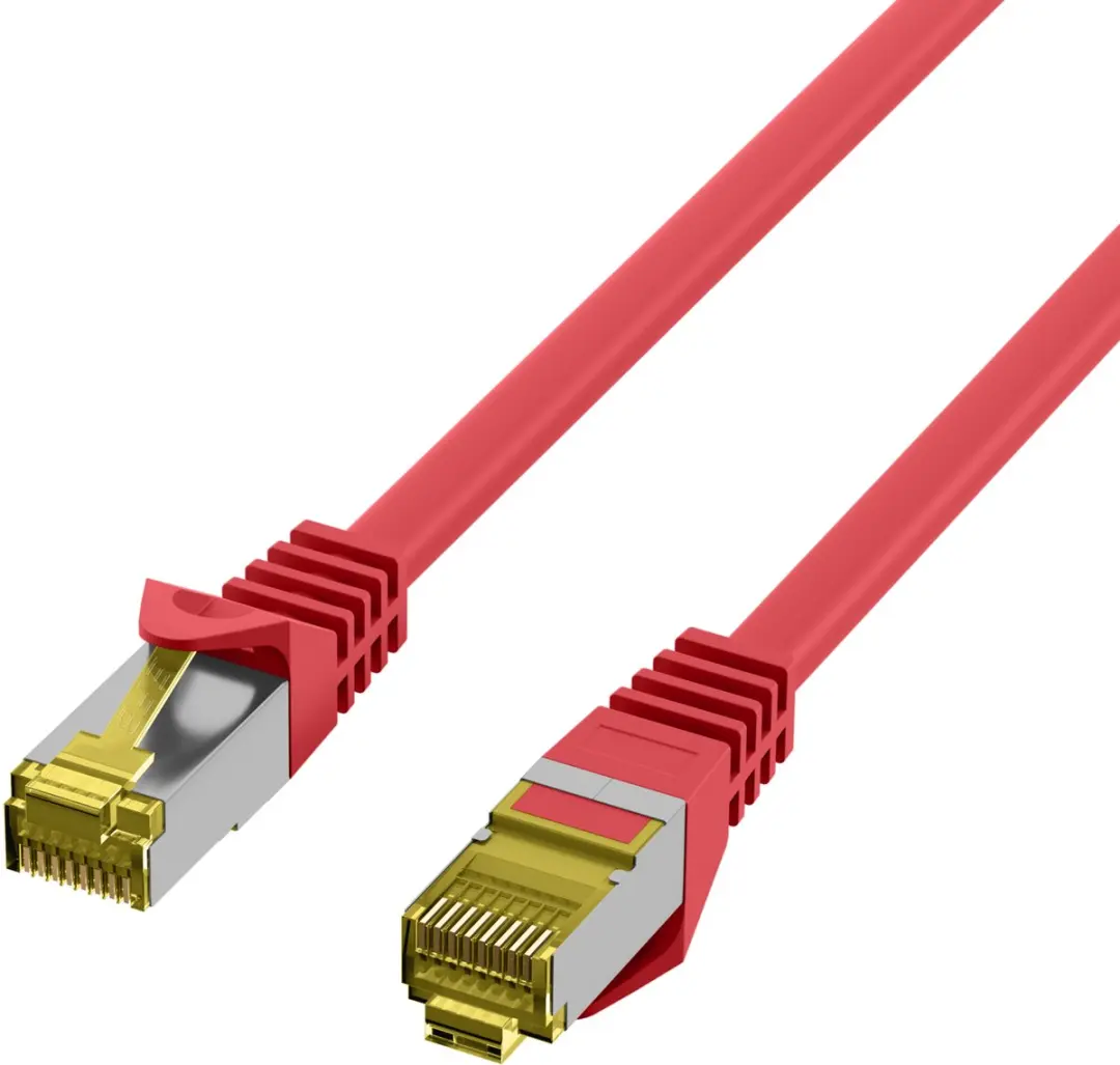 EFB Elektronik MK7001.0,15R Netwerkkabel Cat6a - Rood 0,15m - afbeelding 2 van 5