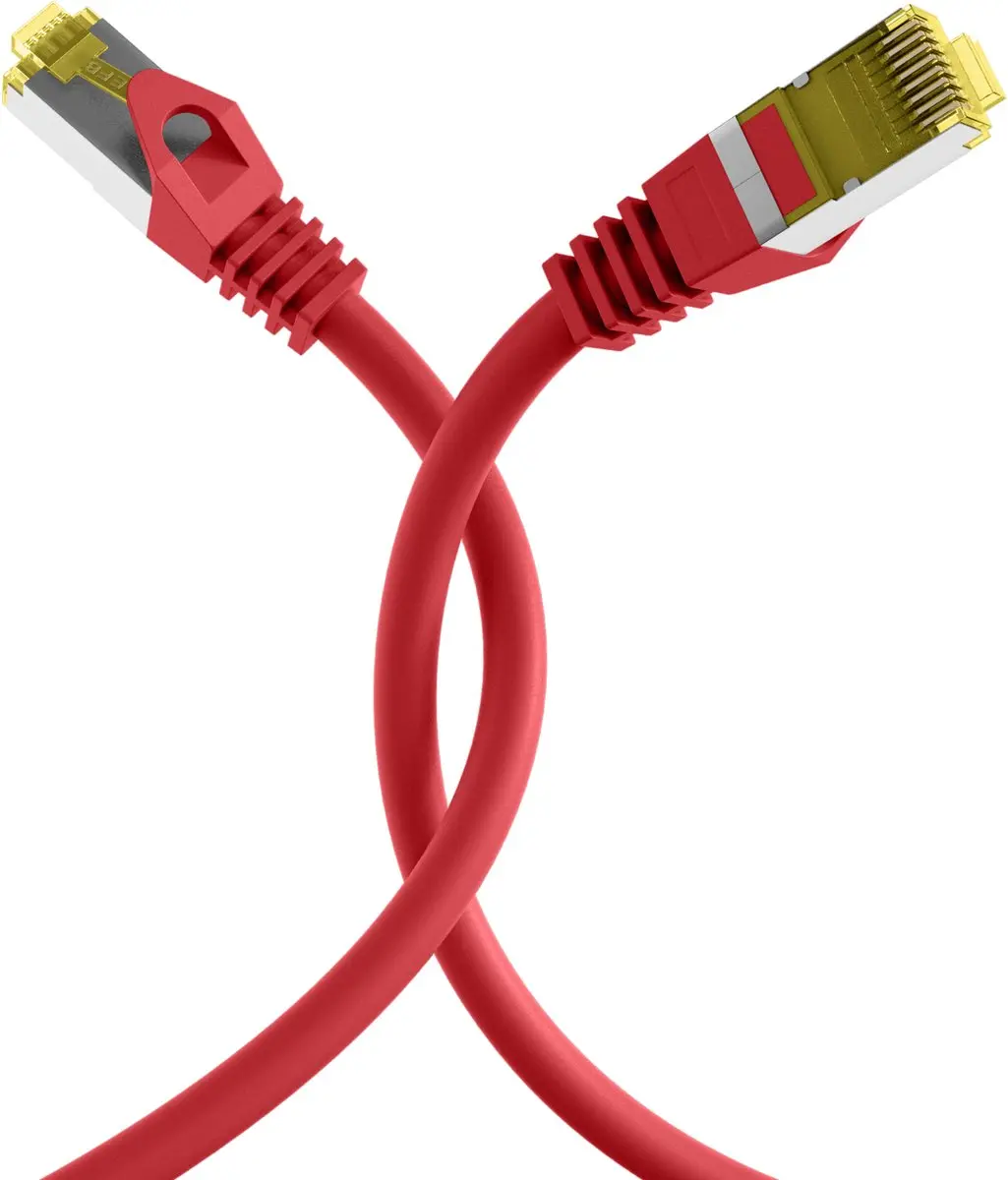 EFB Elektronik MK7001.0,15R Netwerkkabel Cat6a - Rood 0,15m - afbeelding 4 van 5